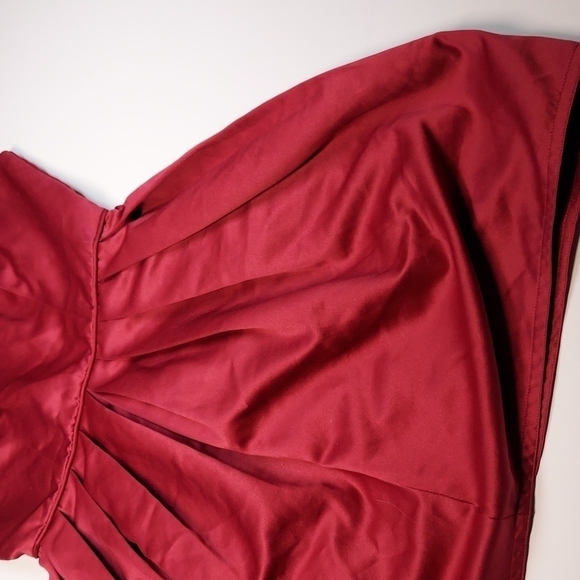 Forever 21 XXI Red Dress Sleeveless Lined Size M - Picture 4 of 13